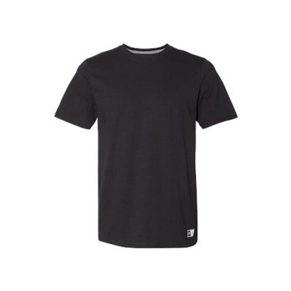 Black Russell Athletic T‑Shirt – 60/40 Cotton Poly Blend – New With Tags